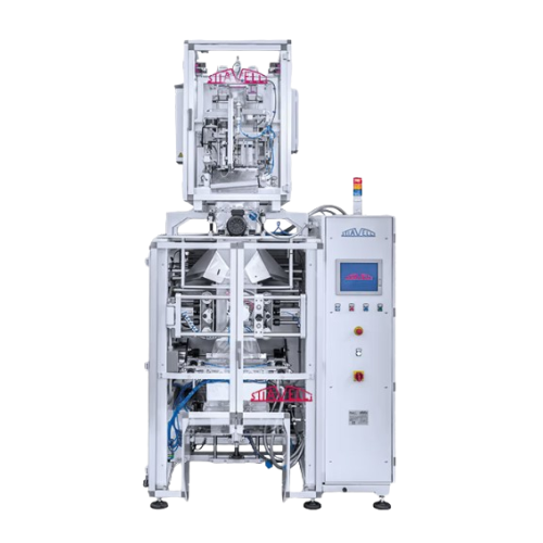 Intermittent motion bulk packaging for pasta and granular products