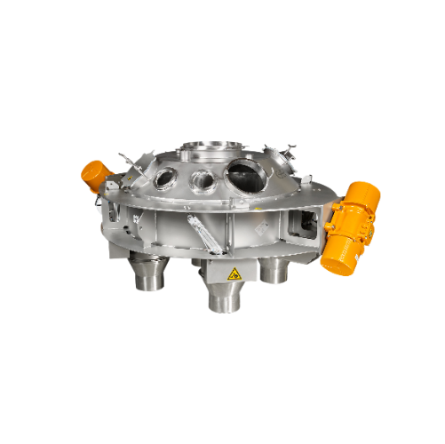 Circular distribution feeder for fragile product handling