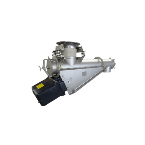 Vibrating feeder for food and pharmaceutical industries