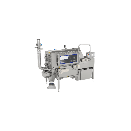 Automatic bag slitting and emptying for powders