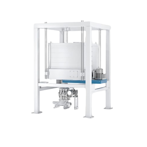 Square sieve for removing foreign bodies and grain sizes