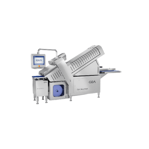 Industrial slicer for cooked ham and cheese