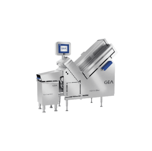 Industrial slicer for cooked ham and calibrated products