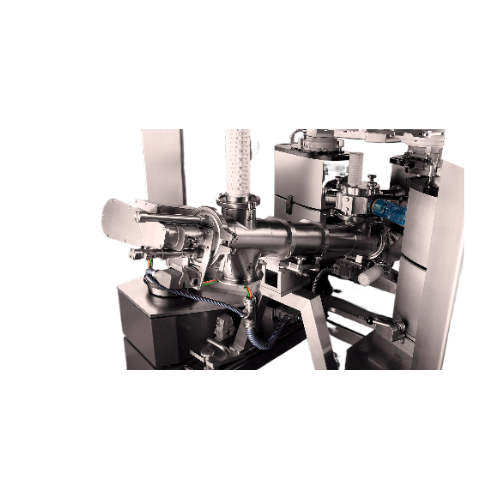 Continuous dosing and blending for pharmaceutical powders