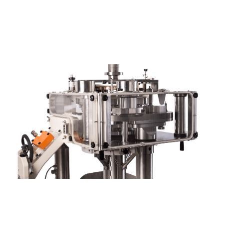 Tablet compression module for high containment applications