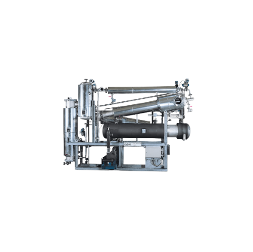 Product driven steam jet vacuum systems for polyester and nylon production