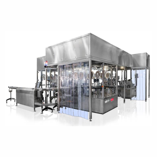 Sterile and nonsterile vial filling system for injectables