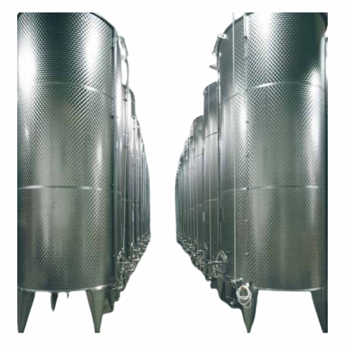Stainless steel tanks for winemaking