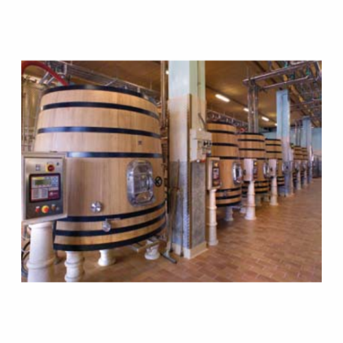 Automated pumping over system for red wine vinification