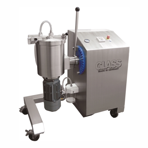 Emulsifying plant for pasty and liquid products