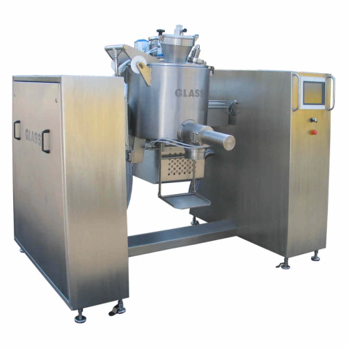High-speed mixer for granulating and mixing powders