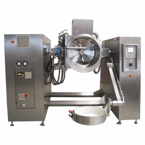 Industrial mixing and processing plant for demanding products