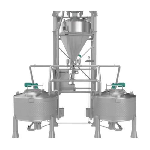 Batter coating preparation system for potato products