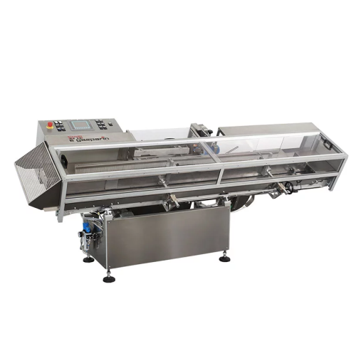 Automatic bag closing with metallic clipband