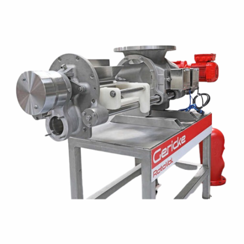 Quick-clean hygienic rotary valves