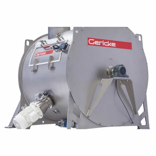 Single shaft batch mixer for chemical and pharmaceutical applications