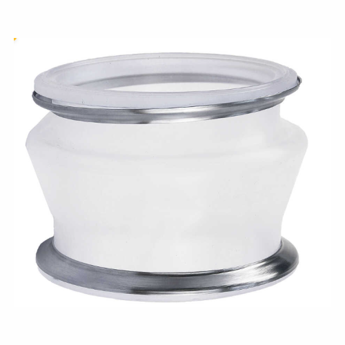 Hygienic flexible sleeves for tri-clamp connections