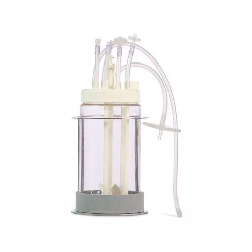 Single-use lab-scale bioreactor for upstream bioprocessing