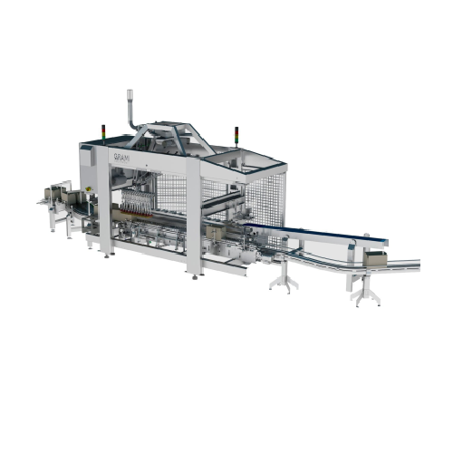 Automated in-line ice cream filling system