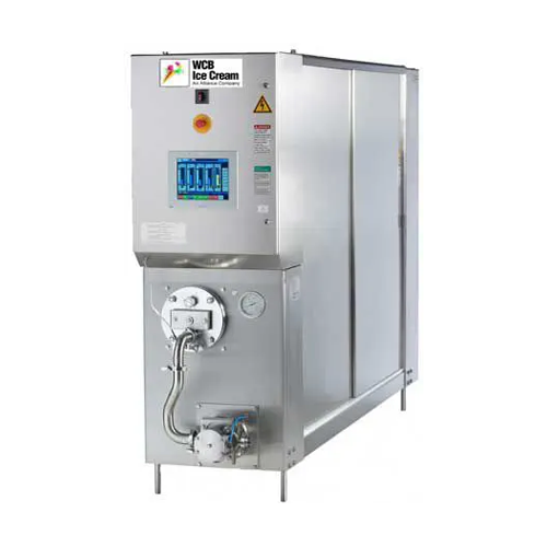 Industrial freezer for ice cream production