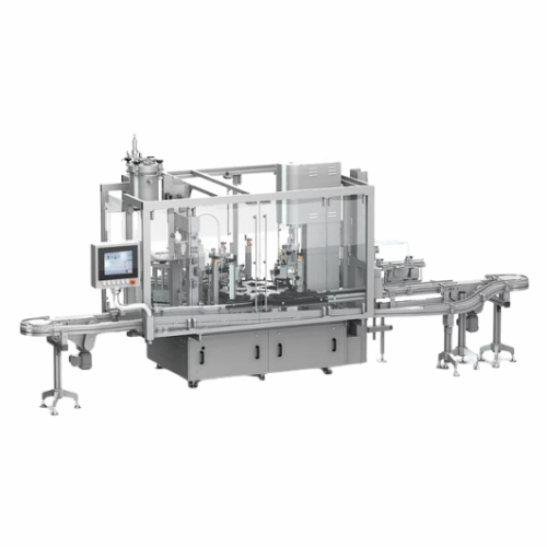 Mascara and lip gloss filling system for cosmetics