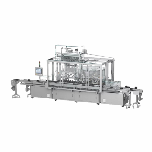 Automatic perfume filling line for cosmetic production