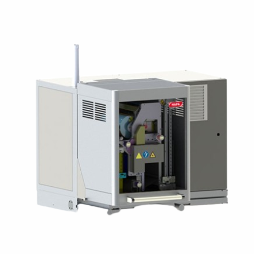 Uv flexo printing system for blister-lidding foils