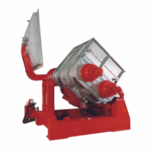 Double z-arm industrial extrusion kneader for high-viscosity processes