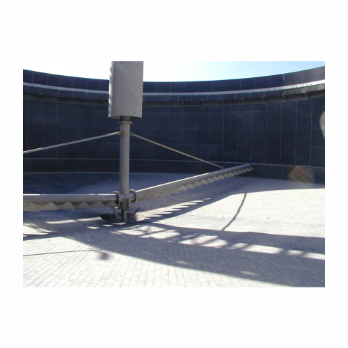 Industrial scraper for settling processes
