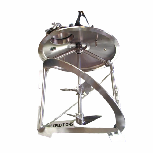 Coaxial mixer for high viscosity liquids