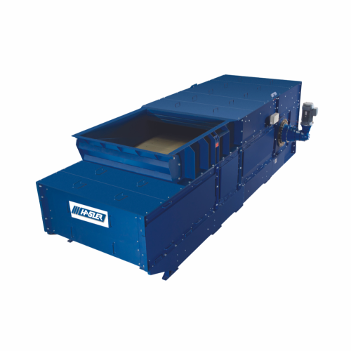 High flow rate extractor weigh feeder for cement and mining