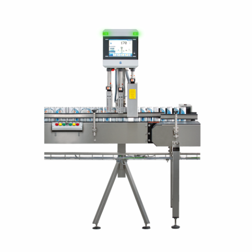 Full container check system for beverage industry
