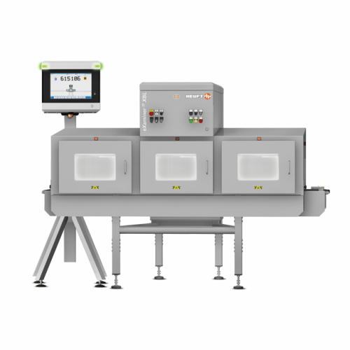 Pulsed x-ray foreign object inspection for food packaging