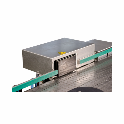 Industrial case rejector for faulty packaging