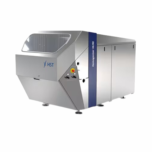 High-pressure homogenizer for food and pharmaceuticals