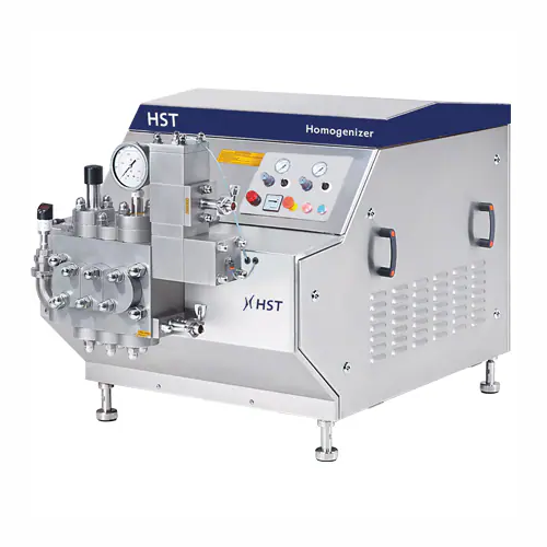 Industrial homogenizer for food and pharmaceutical applications
