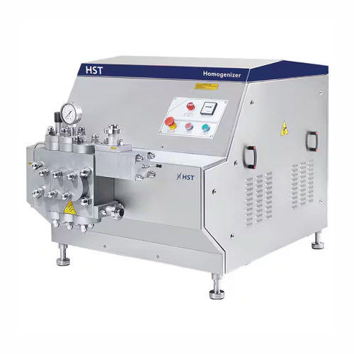 High-pressure homogenizers for dairy and food products