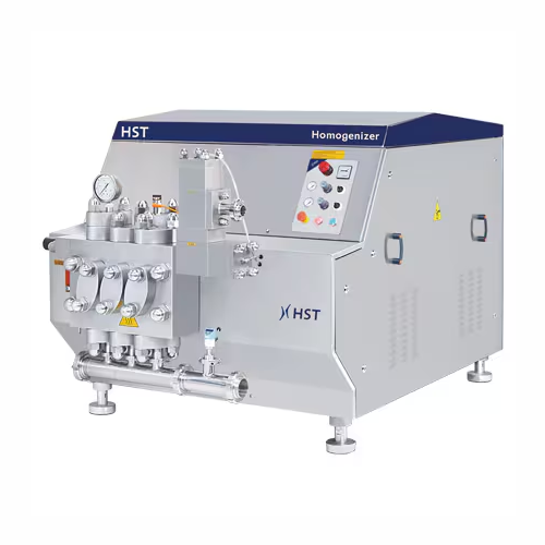 High-pressure homogenizers for dairy and beverage industries