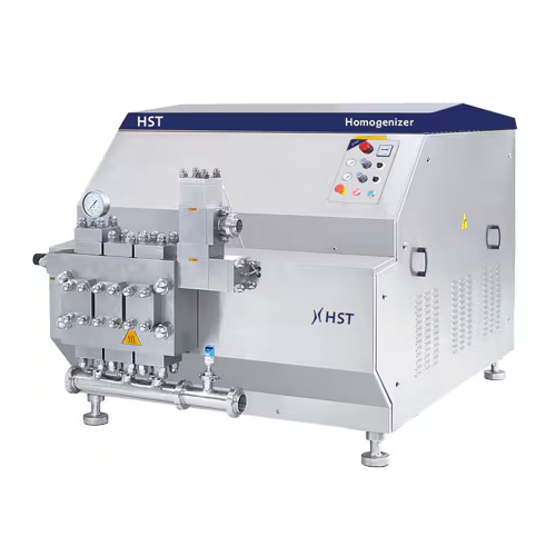 High-pressure homogenizers for dairy and juice processing