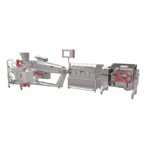 Hard candy forming line for manufacturing