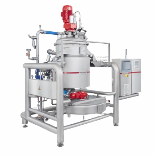 Batch cooker for confectionery production