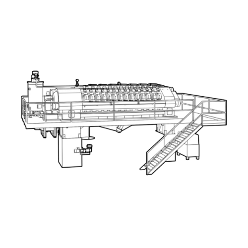Cocoa pressing plant for high-capacity cocoa liquor processing