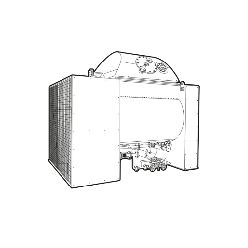 Cocoa sterilizing and alkalizing plant