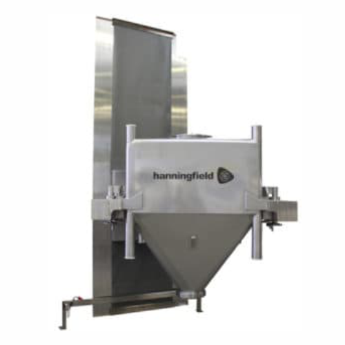 Ibc tumbler for uniform batch mixing