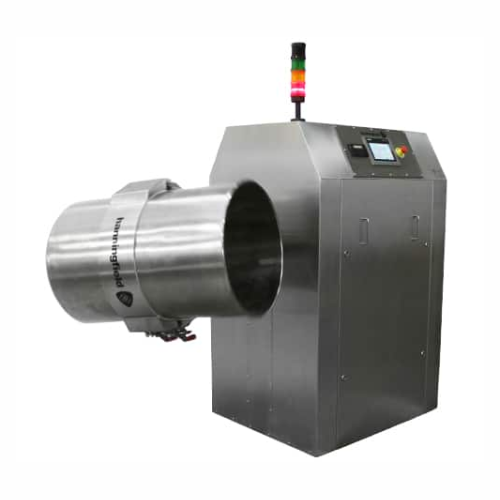 Industrial drum tumblers for uniform batch processing