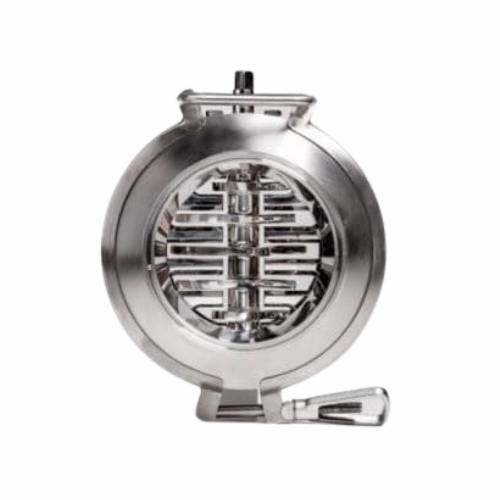 Rotary crushing valve for lump breaking