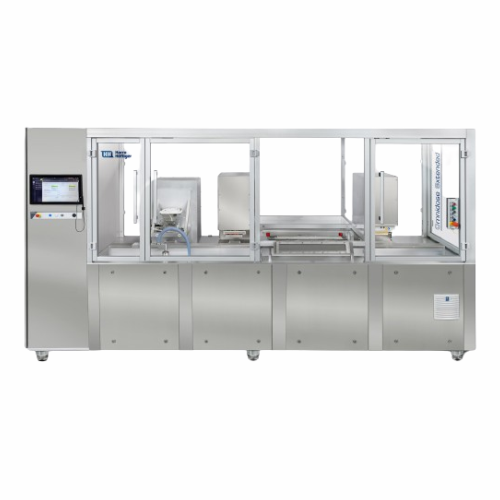 Powder dosing machine for laboratory applications