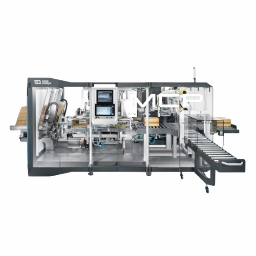 End-of-line casepacker for shipping boxes