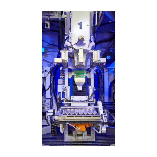 Rotating packaging system for cement and chemicals