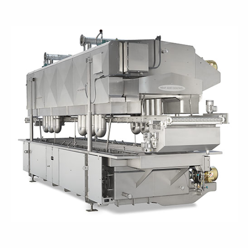 Impingement oven for meat and baked products
